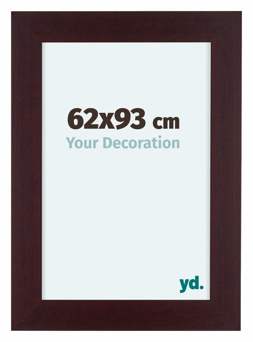 Dover Wood Photo Frame 62x93cm Mahogany Front Size | Yourdecoration.co.uk