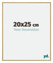 Evry Plastic Photo Frame 20x25 Beech Light Front Size | Yourdecoration.co.uk