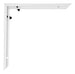 Evry Plastic Photo Frame 20x25cm White High Gloss Detail Corner | Yourdecoration.co.uk