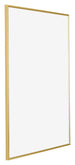 Evry Plastic Photo Frame 20x28cm Gold Front Oblique | Yourdecoration.co.uk