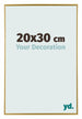 Evry Plastic Photo Frame 20x30cm Gold Front Size | Yourdecoration.co.uk