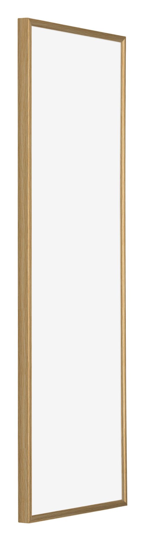 Evry Plastic Photo Frame 20x60cm Beech Light Front Oblique | Yourdecoration.co.uk