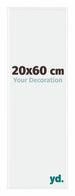 Evry Plastic Photo Frame 20x60cm White High Gloss Front Size | Yourdecoration.co.uk