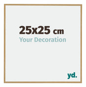 Evry Plastic Photo Frame 25x25cm Beech Light Front Size | Yourdecoration.co.uk