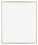 Evry Plastic Photo Frame 25x30cm Gold Front | Yourdecoration.co.uk