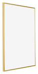 Evry Plastic Photo Frame 28x35cm Gold Front Oblique | Yourdecoration.co.uk