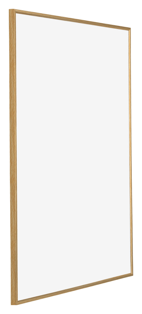 Evry Plastic Photo Frame 29 7x42cm A3 Beech Light Front Oblique | Yourdecoration.co.uk