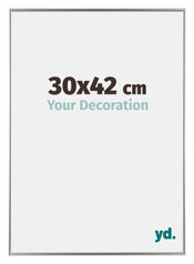 Evry Plastic Photo Frame 30x42cm Champagne Front Size | Yourdecoration.co.uk