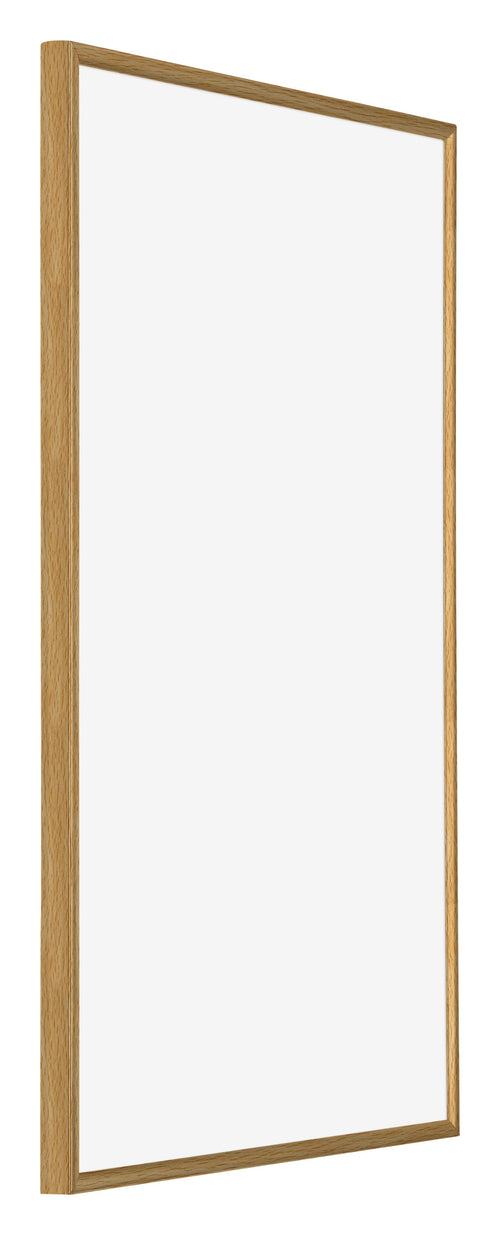 Evry Plastic Photo Frame 33x48cm Beech Light Front Oblique | Yourdecoration.co.uk