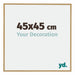 Evry Plastic Photo Frame 45x45cm Beech Light Front Size | Yourdecoration.co.uk