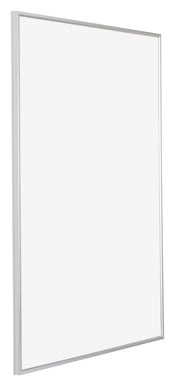 Evry Plastic Photo Frame 59x84cm Silver Front Oblique | Yourdecoration.co.uk