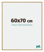 Evry Plastic Photo Frame 60x70cm Beech Light Front Size | Yourdecoration.co.uk