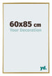 Evry Plastic Photo Frame 60x85cm Gold Front Size | Yourdecoration.co.uk