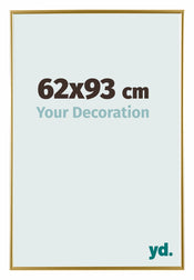 Evry Plastic Photo Frame 62x93cm Gold Front Size | Yourdecoration.co.uk