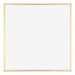 Kent Aluminium Photo Frame 20x20cm Gold Front | Yourdecoration.co.uk