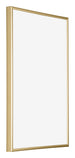 Kent Aluminium Photo Frame 60x90cm Gold Front Oblique | Yourdecoration.co.uk