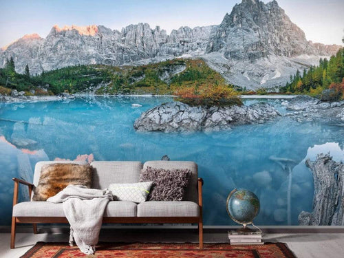 Komar Alpine Treasure Non Woven Wall Mural 400x250cm 4 Panels Ambiance | Yourdecoration.co.uk