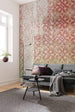 Komar Art Nouveau Rouge Non Woven Wall Mural 250x280cm 5 Panels Ambiance | Yourdecoration.co.uk