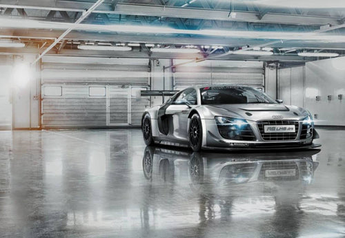 Komar Audi R8 Le Mans Wall Mural 368x254cm | Yourdecoration.co.uk