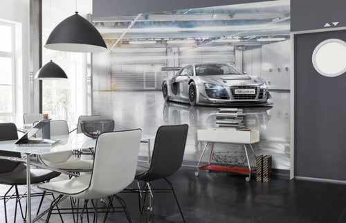 Komar Audi R8 Le Mans Wall Mural 368x254cm | Yourdecoration.co.uk