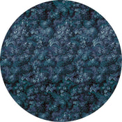 Komar Azul Wall Mural 125x125cm Round | Yourdecoration.co.uk