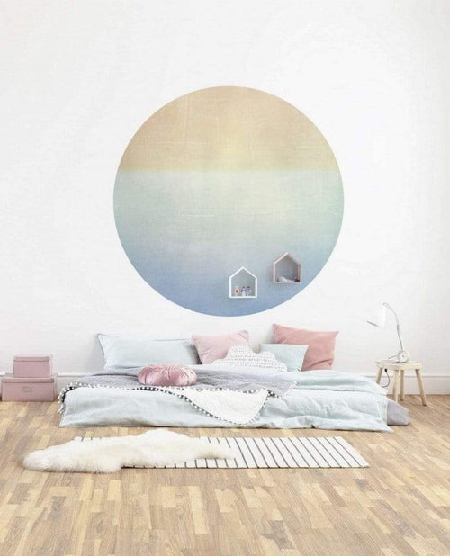 Komar Balance Wall Mural 125x125cm Round Ambiance | Yourdecoration.co.uk