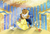 Komar Belle en het Beest Wall Mural 368x254cm | Yourdecoration.co.uk