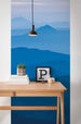 Komar Blue Mountain Non Woven Wall Mural 100x250cm 1 baan Ambiance | Yourdecoration.co.uk