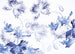 Komar Blue Silhouettes Non Woven Wall Mural 350X250cm 7 Panels | Yourdecoration.co.uk