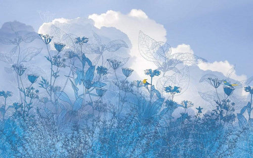 Komar Blue Sky Non Woven Wall Mural 400x250cm 4 Panels | Yourdecoration.co.uk