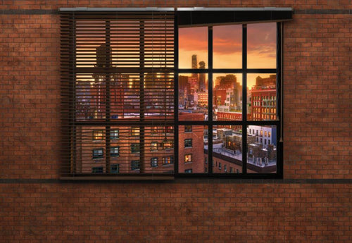 Komar Brooklyn Brick Wall Mural 368x254cm | Yourdecoration.co.uk