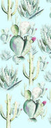 Komar Cactus Blue Non Woven Wall Mural 100x250cm 1 baan | Yourdecoration.co.uk