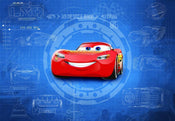 Komar Cars 3 Blueprint Wall Mural 368x254cm | Yourdecoration.co.uk