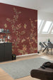 Komar Chinoiserie Non Woven Wall Murals 250x250cm 5 panels Ambiance | Yourdecoration.co.uk