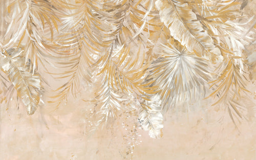 Komar Coco Champagne Non Woven Wall Murals 400x250cm 4 panels | Yourdecoration.co.uk