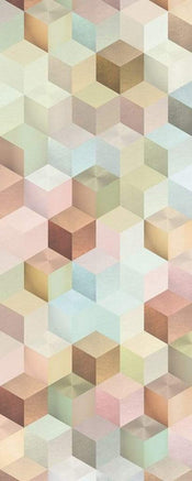 Komar Cubes Non Woven Wall Mural 100x250cm 1 baan | Yourdecoration.co.uk