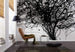 Komar Curls Wall Mural 200x250cm 4 Panels Ambiance | Yourdecoration.co.uk