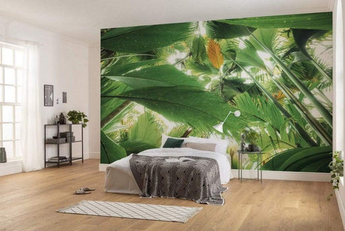 Komar Dschungeldach II Non Woven Wall Mural 450x280cm 9 Panels Ambiance | Yourdecoration.co.uk