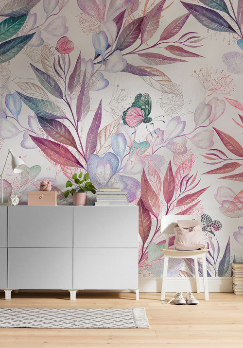 Komar Eucalyptus Non Woven Wall Mural 250X250cm 5 Panels Ambiance | Yourdecoration.co.uk