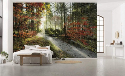 Komar Feuerzungen Non Woven Wall Mural 450x280cm 9 Panels Ambiance | Yourdecoration.co.uk