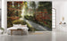 Komar Feuerzungen Non Woven Wall Mural 450x280cm 9 Panels Ambiance | Yourdecoration.co.uk