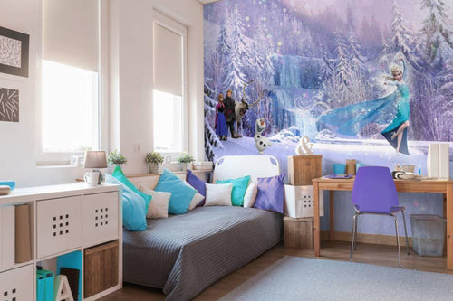 Komar Frozen Forest Wall Mural 368x254cm | Yourdecoration.co.uk