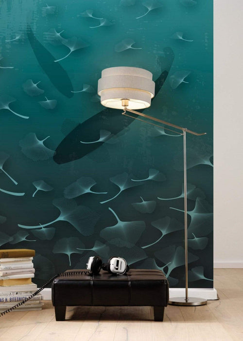 Komar Ginkgo Wall Mural 200x250cm 4 Panels Ambiance | Yourdecoration.co.uk