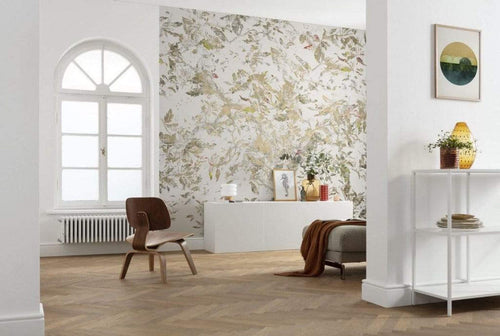 Komar Golden Feathers Non Woven Wall Mural 300x280cm 6 Panels Ambiance | Yourdecoration.co.uk