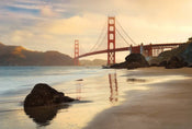 Komar Golden Gate Non Woven Wall Mural 368x248cm | Yourdecoration.co.uk