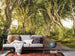 Komar Golden Hedges Non Woven Wall Mural 400x250cm 4 Panels Ambiance | Yourdecoration.co.uk