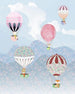 Komar Happy Balloon Non Woven Wall Mural 200x250cm 2 Panels | Yourdecoration.co.uk