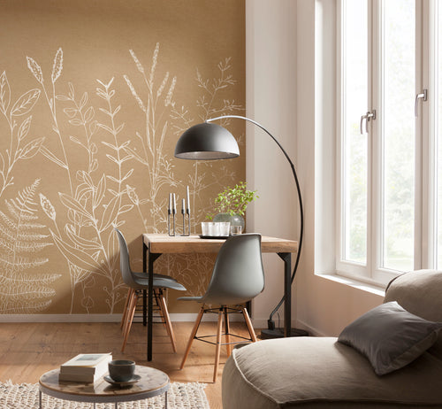 Komar Herbs Garden Non Woven Wall Murals 200x250cm 4 panels Ambiance | Yourdecoration.co.uk