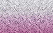 Komar Herringbone Pink Non Woven Wall Mural 400x250cm 4 Panels | Yourdecoration.co.uk