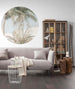 Komar Hush Wall Mural 125x125cm Round Ambiance | Yourdecoration.co.uk